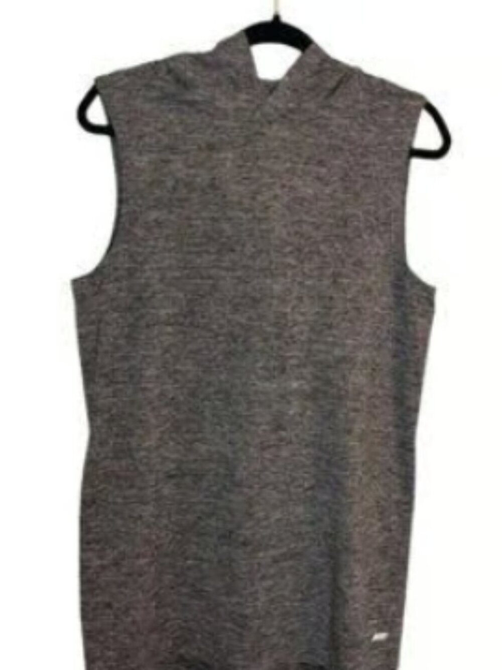 Amazon Essentials Women's Sleeveless Hooded Activewear Dress Gray Size S